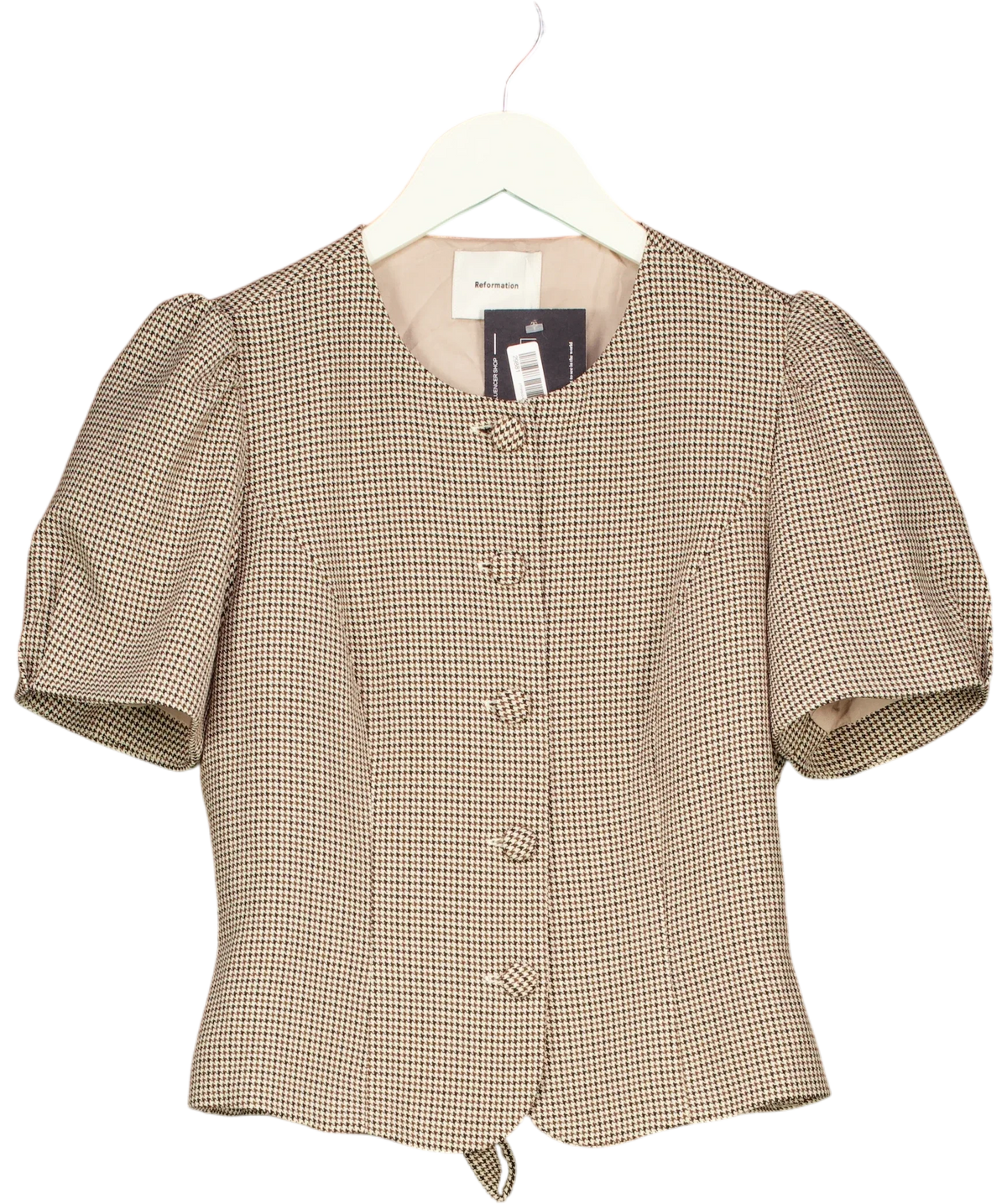 Reformation Brown Colour, size UK 6 — front