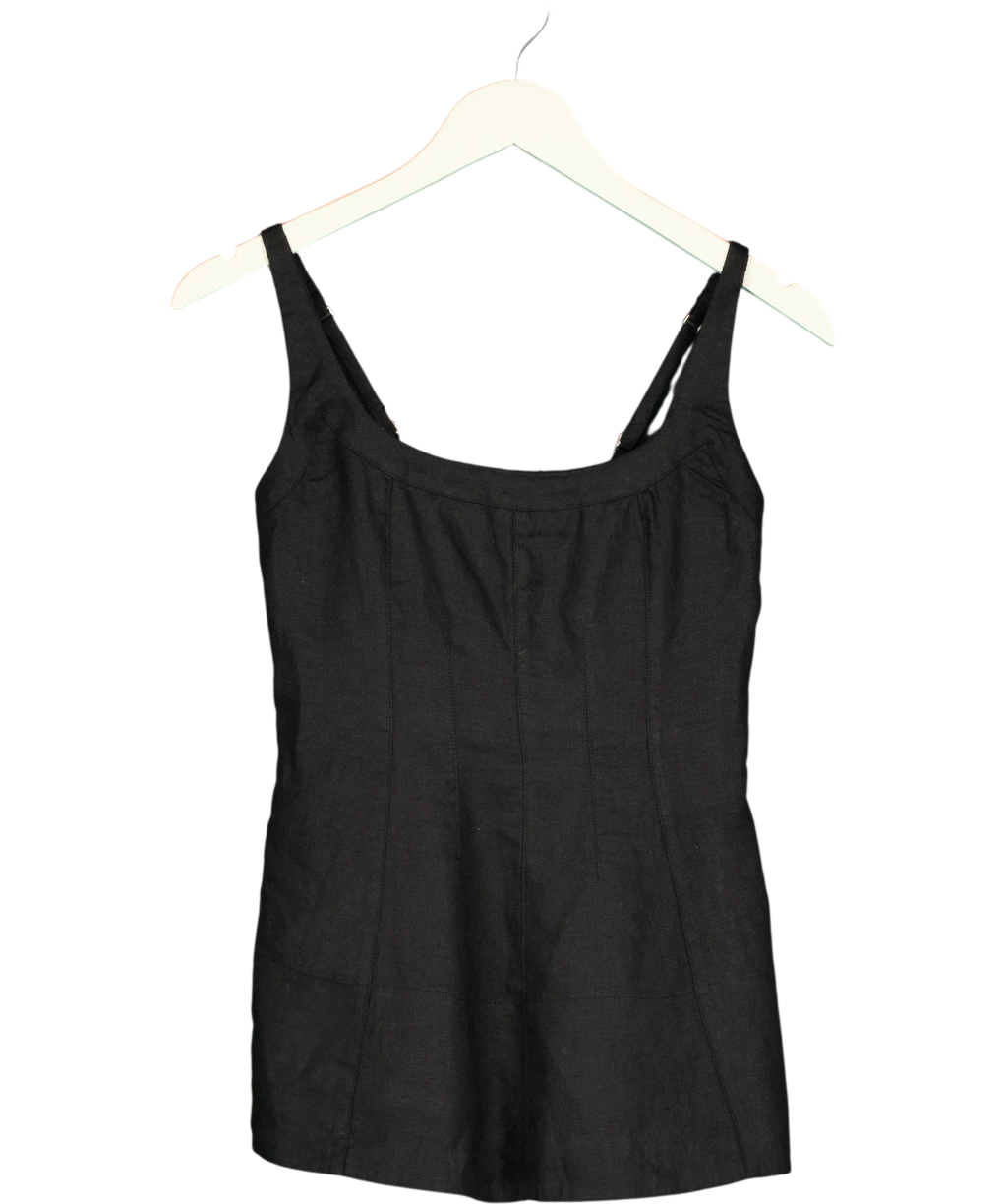 ABERCROMBIE & FITCH Black Colour, size UK XS — front