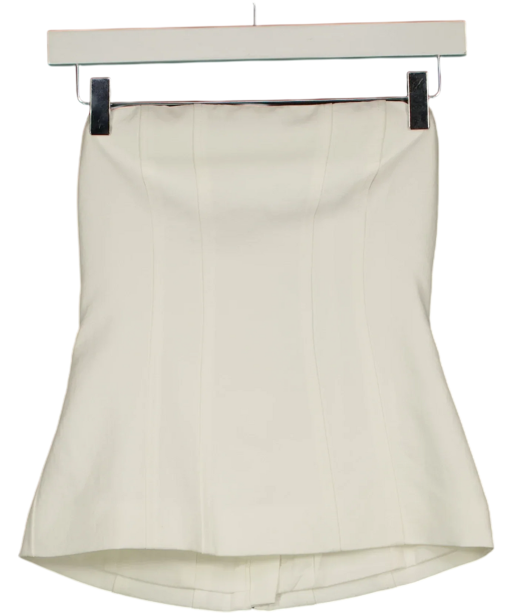 Kookai White Colour, size UK 8 — front