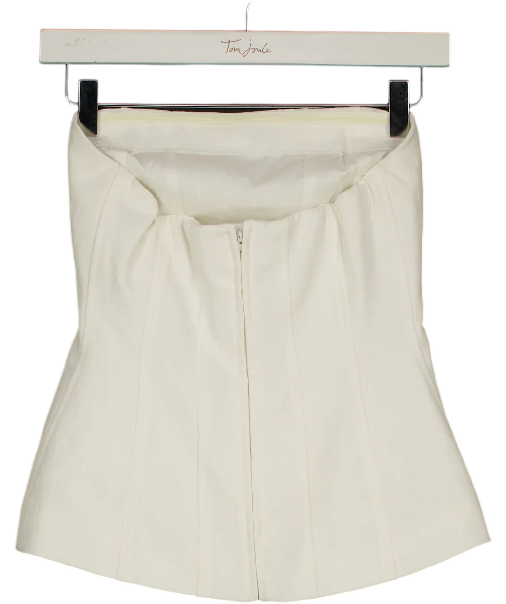 Kookai White Colour, size UK 8 — back
