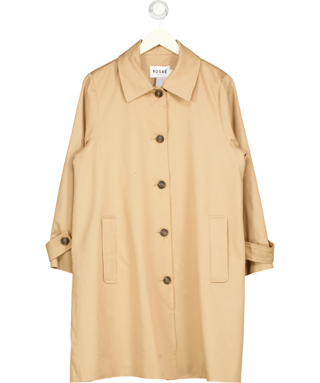 ROSAÉ PARIS Beige Le Boileau, size UK 8 — front