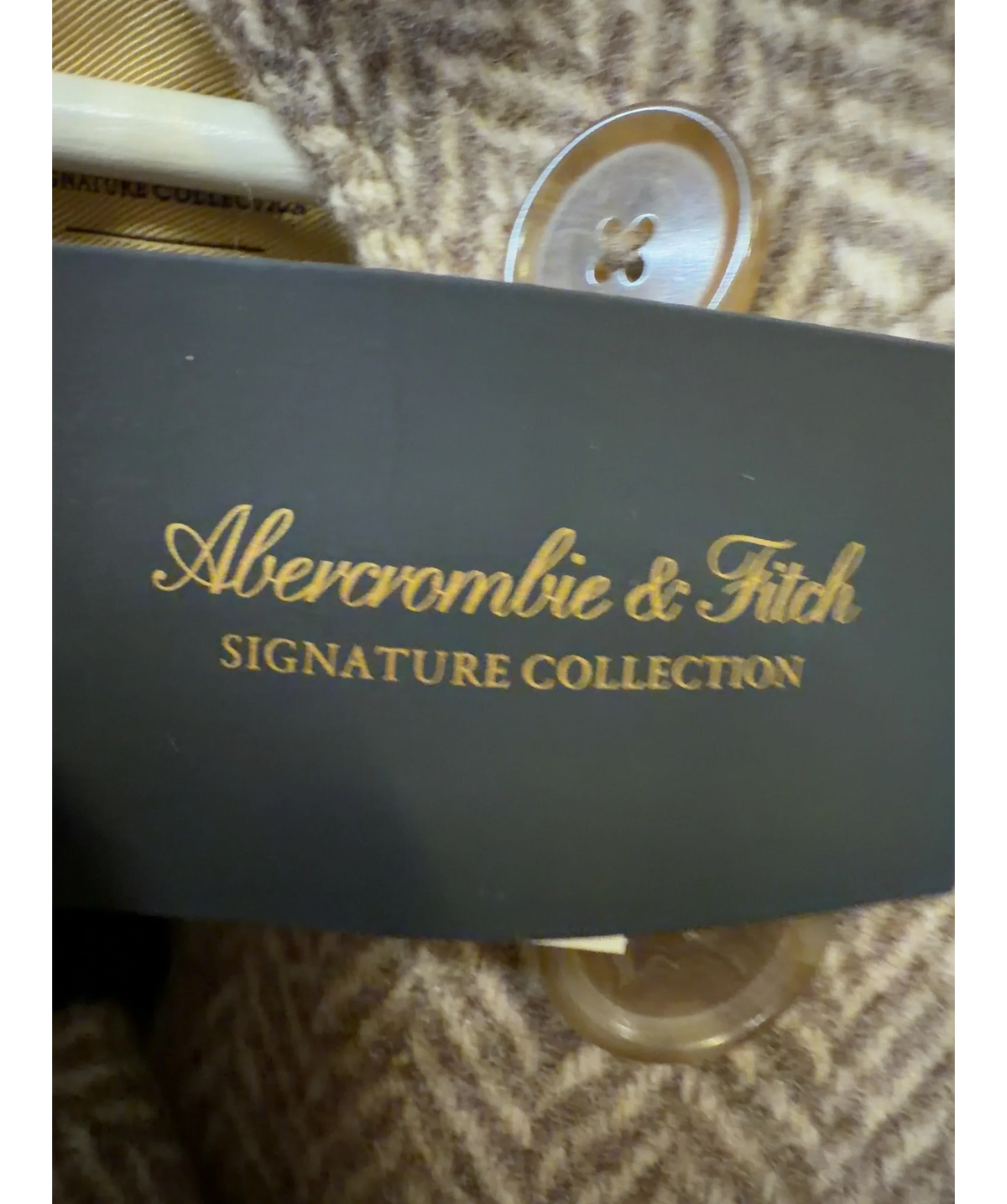 ABERCROMBIE & FITCH Beige Colour, size UK S — detail