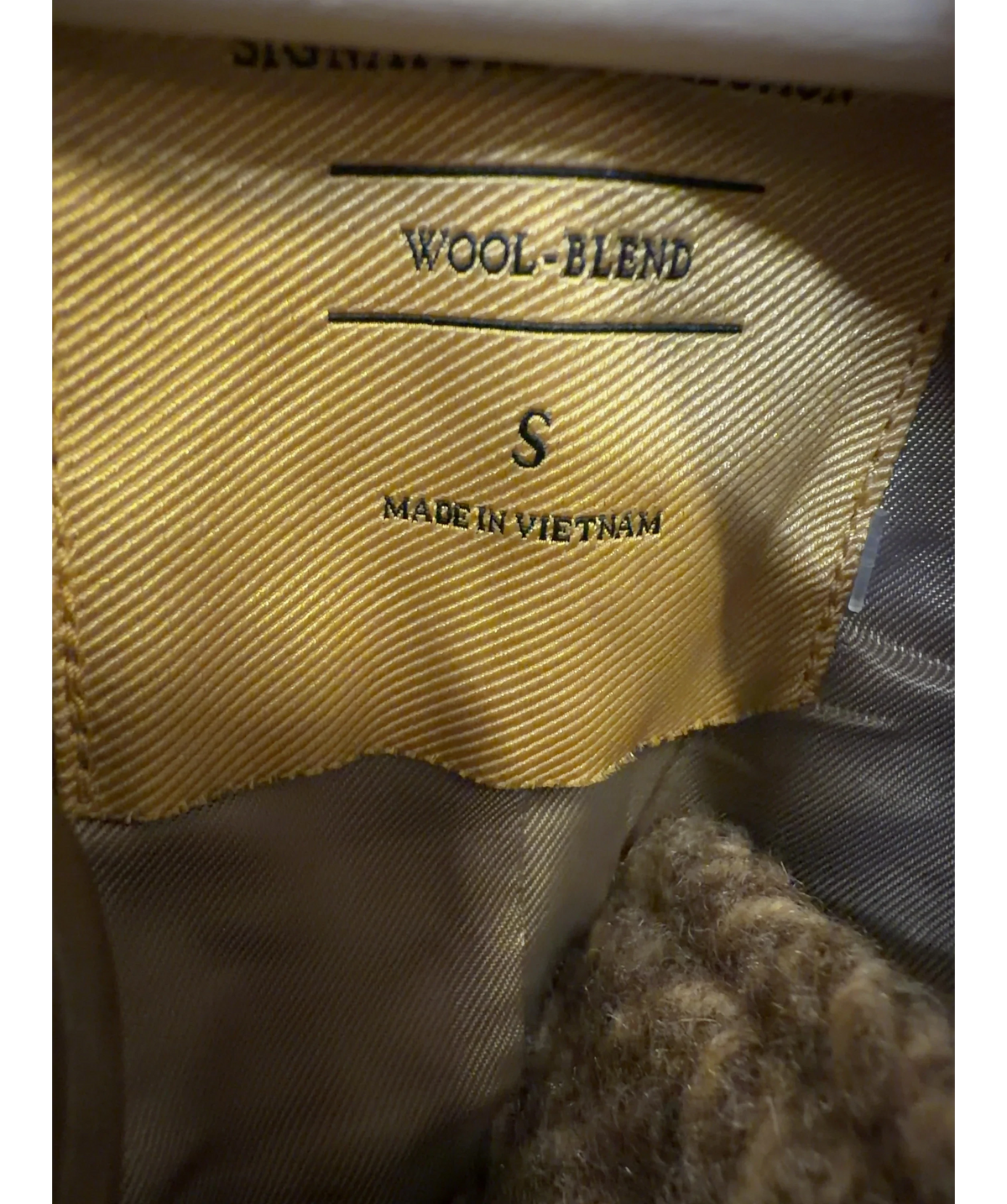 ABERCROMBIE & FITCH Beige Colour, size UK S — label
