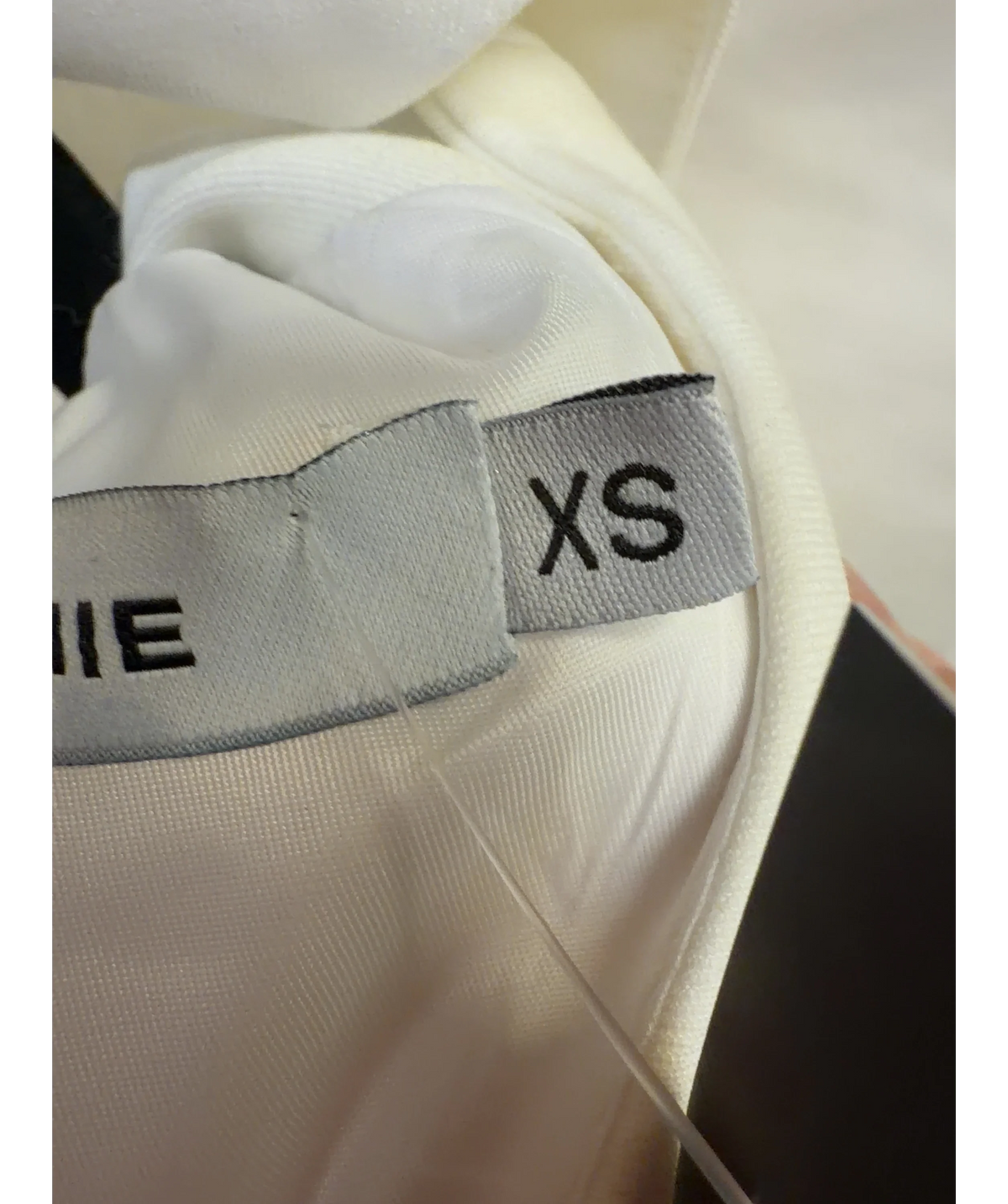 Lé Charmie White Jacket le Soirée, size UK XS — care label