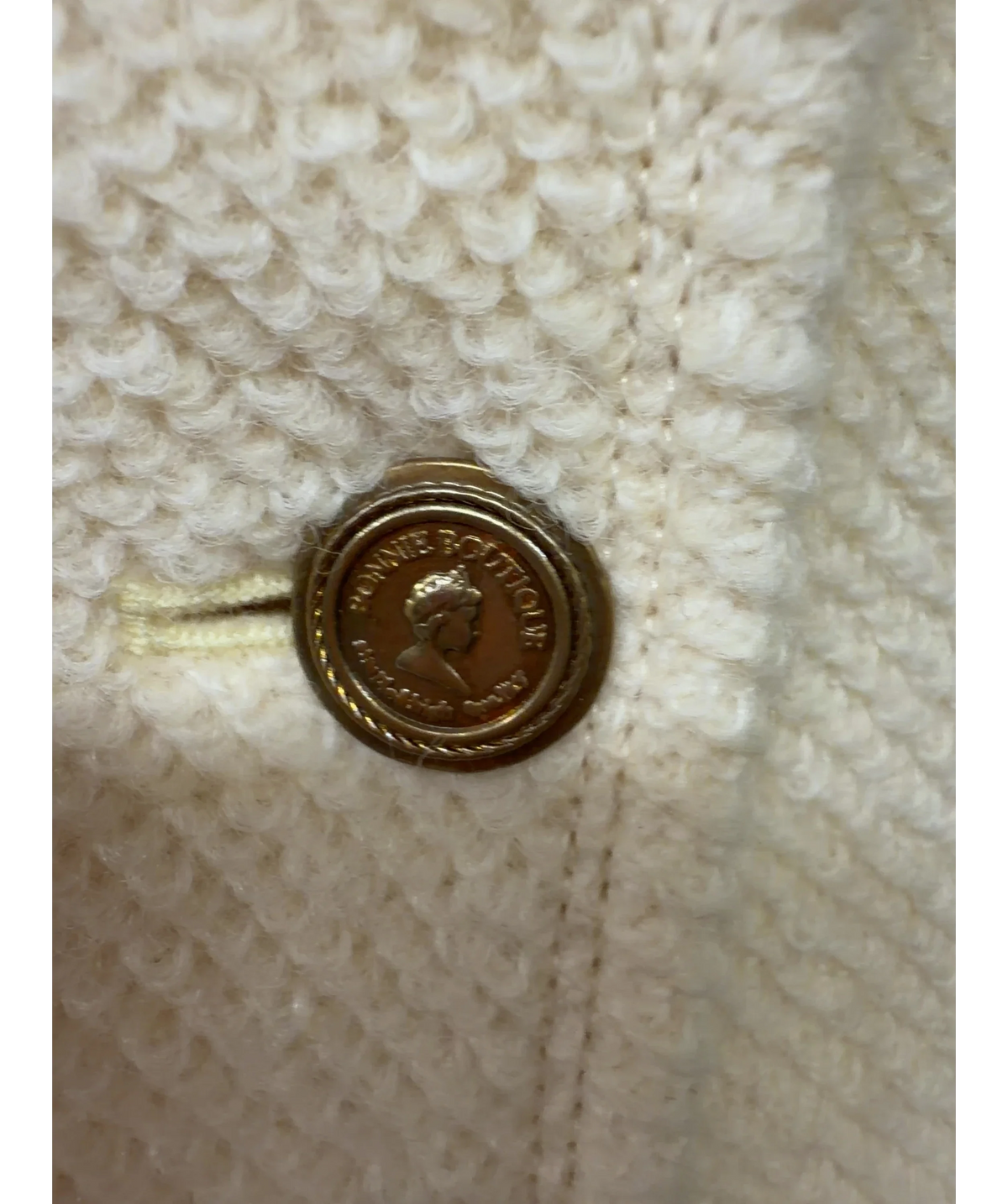 Sanna New York Cream Colour — label