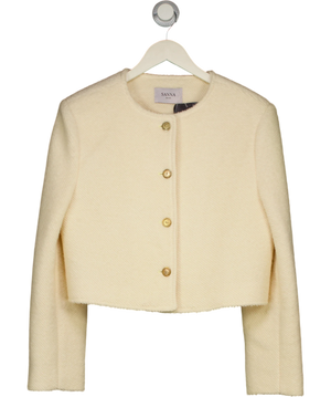 Sanna New York Cream Tweed Jacket One Size