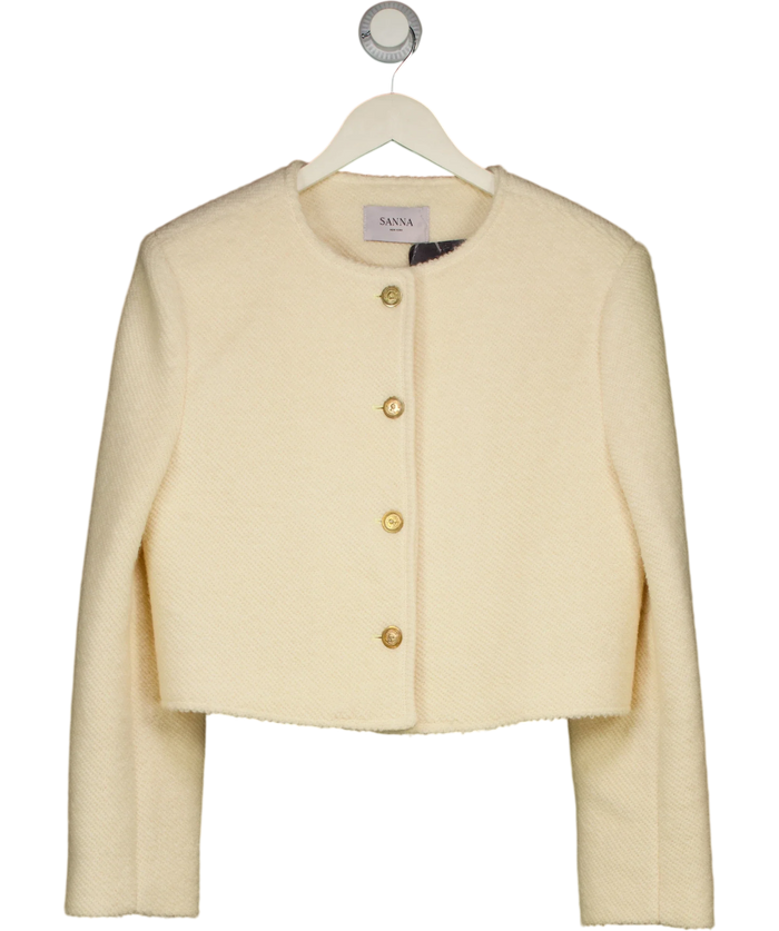Sanna New York Cream Tweed Jacket One Size