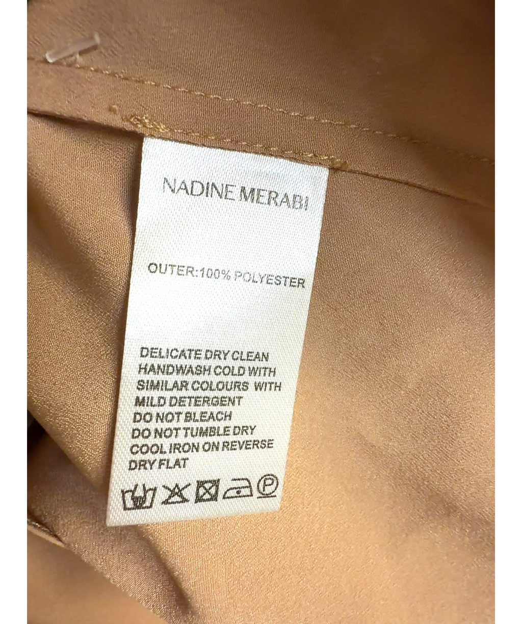 NADINE MERABI light blue Lorna Blue Dress, size UK 6 — label