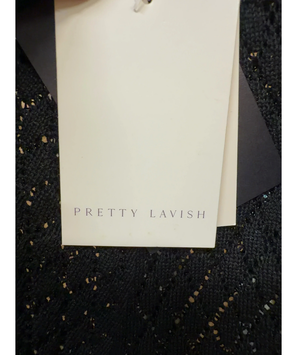 PRETTY LAVISH Black CROKDREBLA BLACK, size UK S — detail