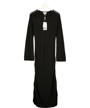 Pretty Lavish Crokdrebla Dress Black UK S
