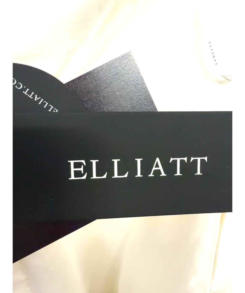 Elliatt ivory Kalani Mini Dress, size UK XS — detail