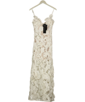 Elliatt ivory Kyra Gown, size UK XS — front