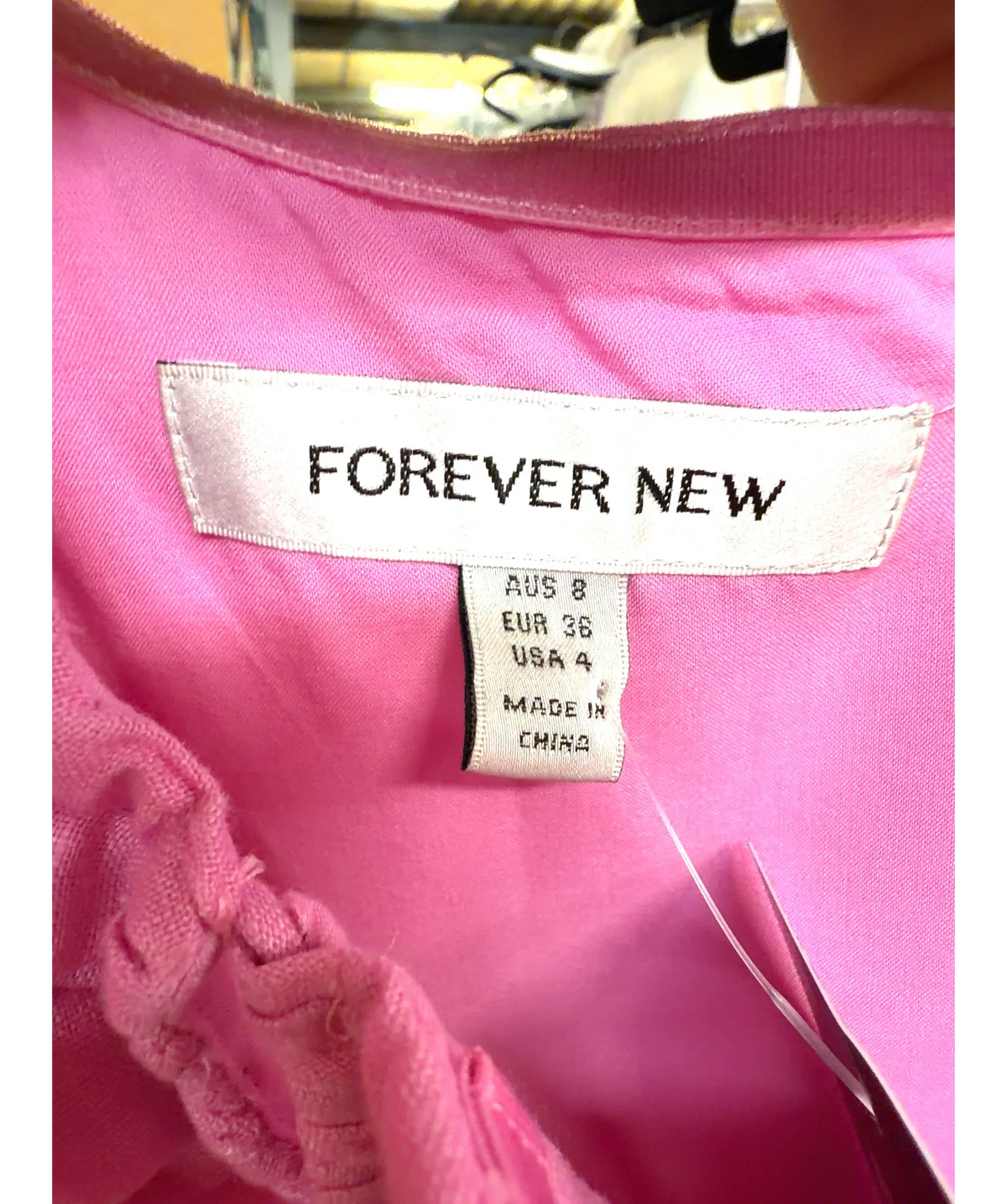 FOREVER NEW Pink Colour, size UK 8 — detail