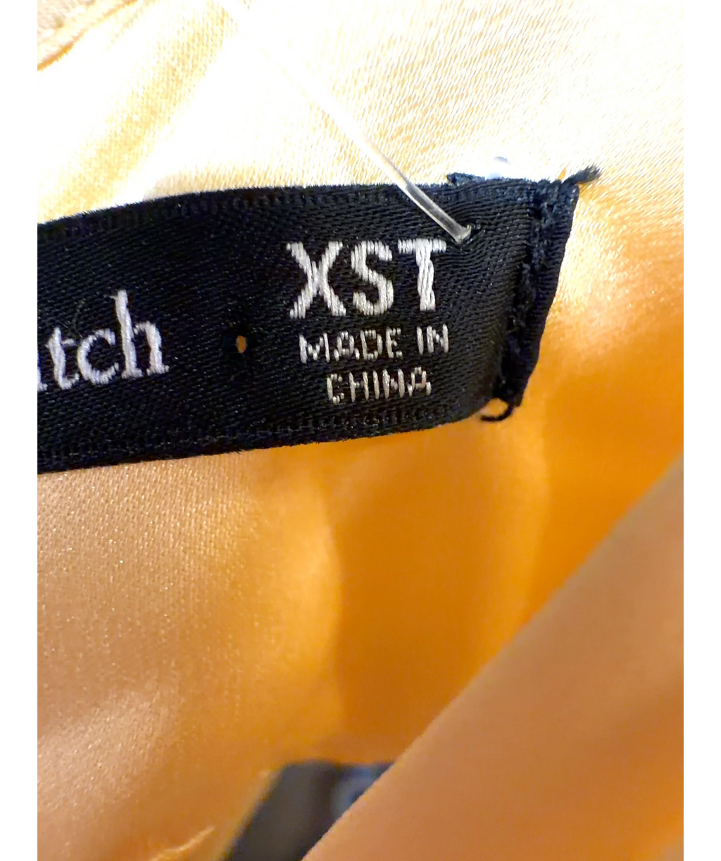 ABERCROMBIE & FITCH Yellow Colour, size UK XS — care label