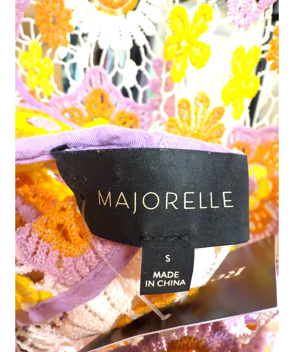 Majorelle Multicoloured Marleigh Tunic Dress, size UK S — care label