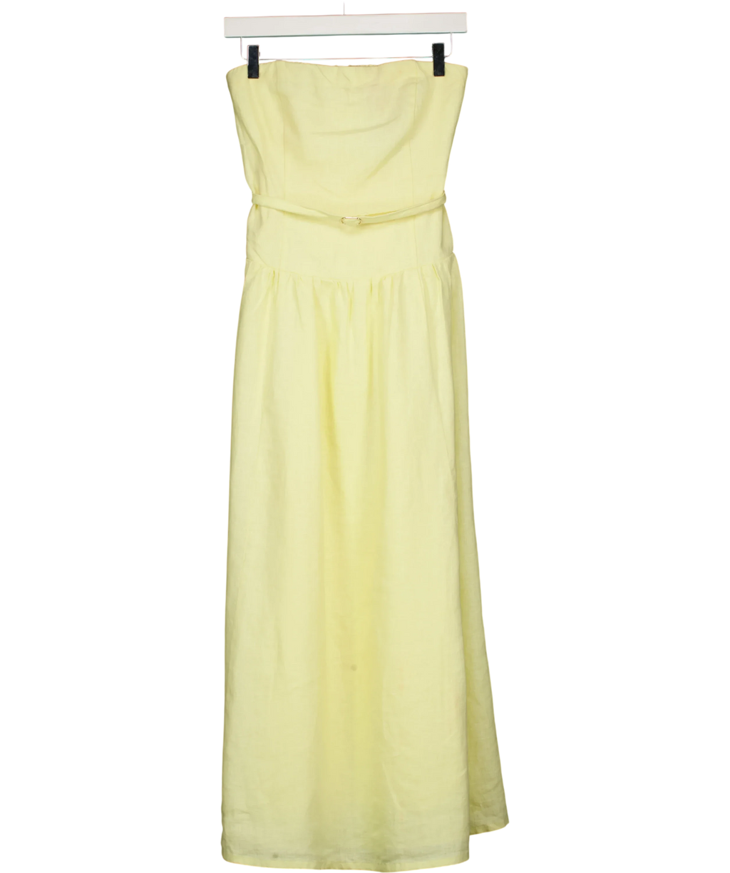 ABERCROMBIE & FITCH Yellow Colour, size UK XS — front