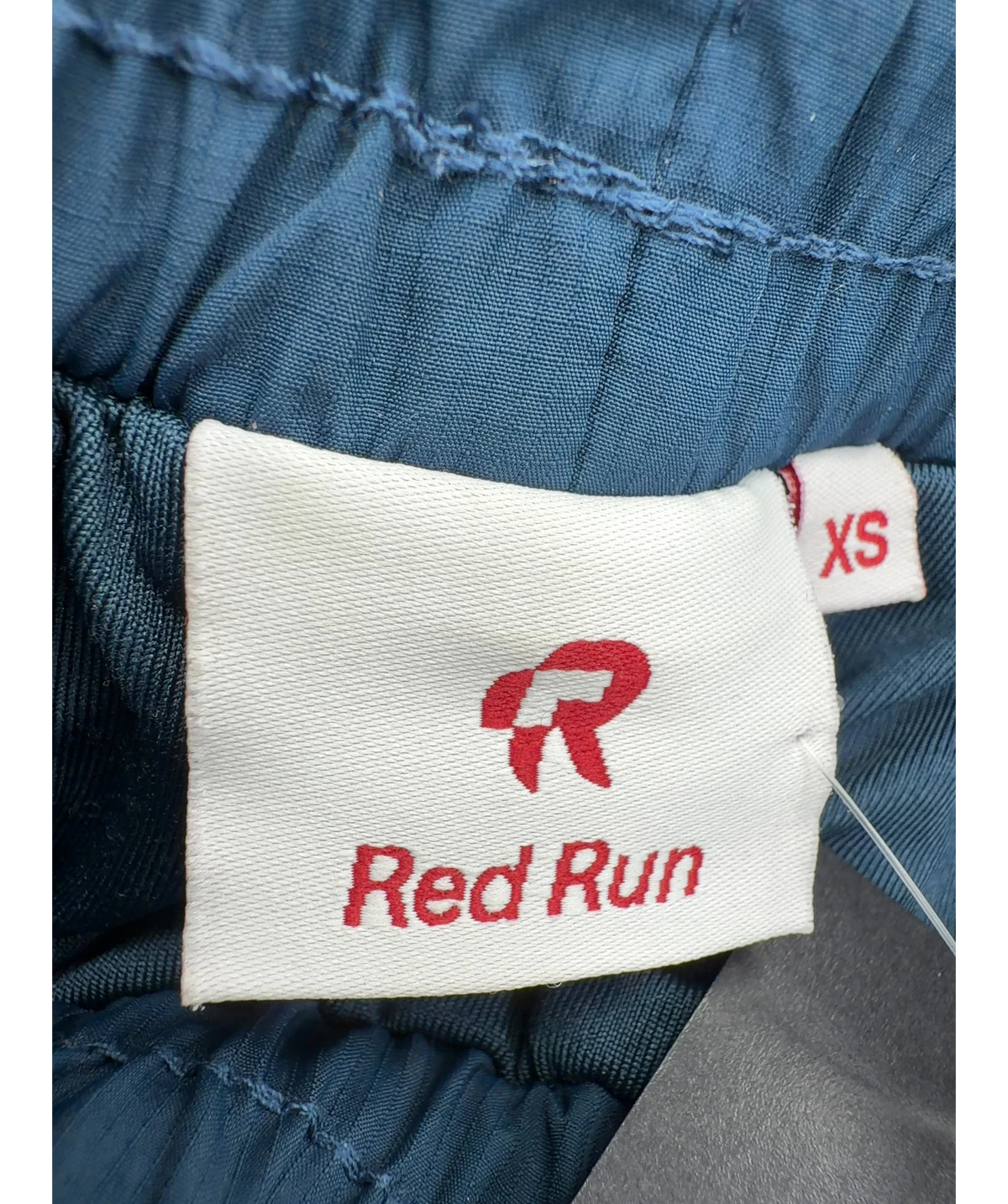 red run Blue Colourblock Running Shorts, size UK XS — detail