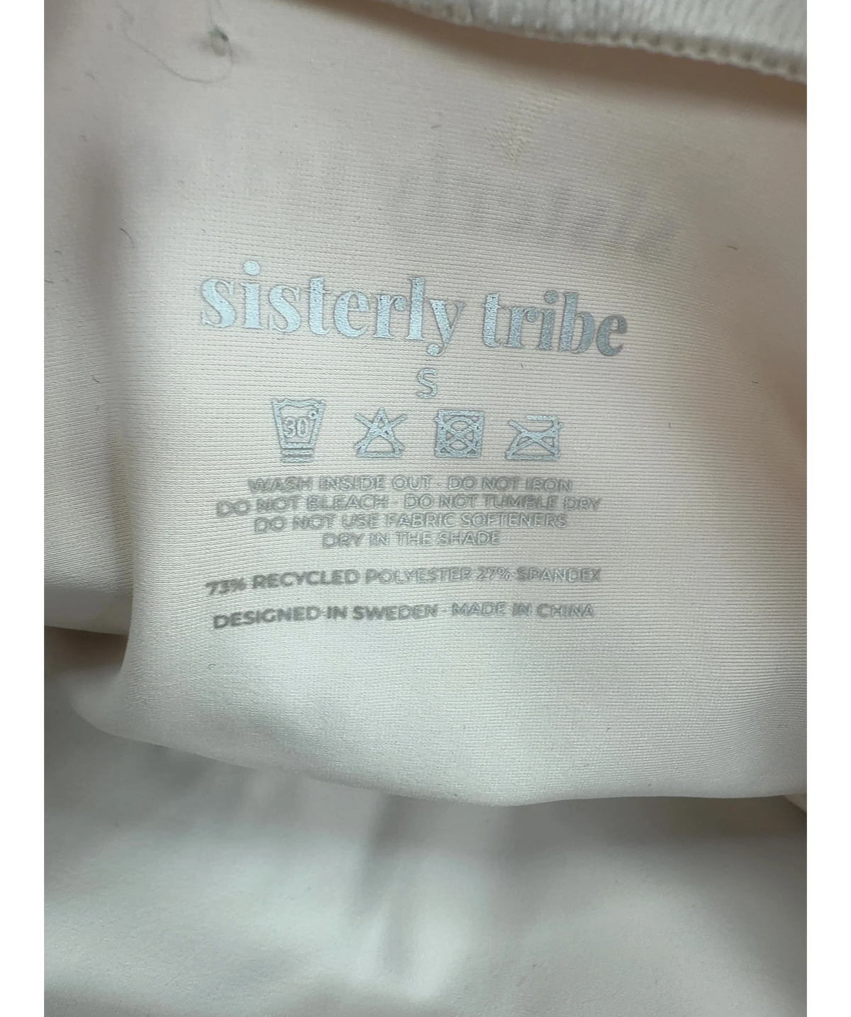 SISTERLY TRIBE Cream Colour, size UK S — detail