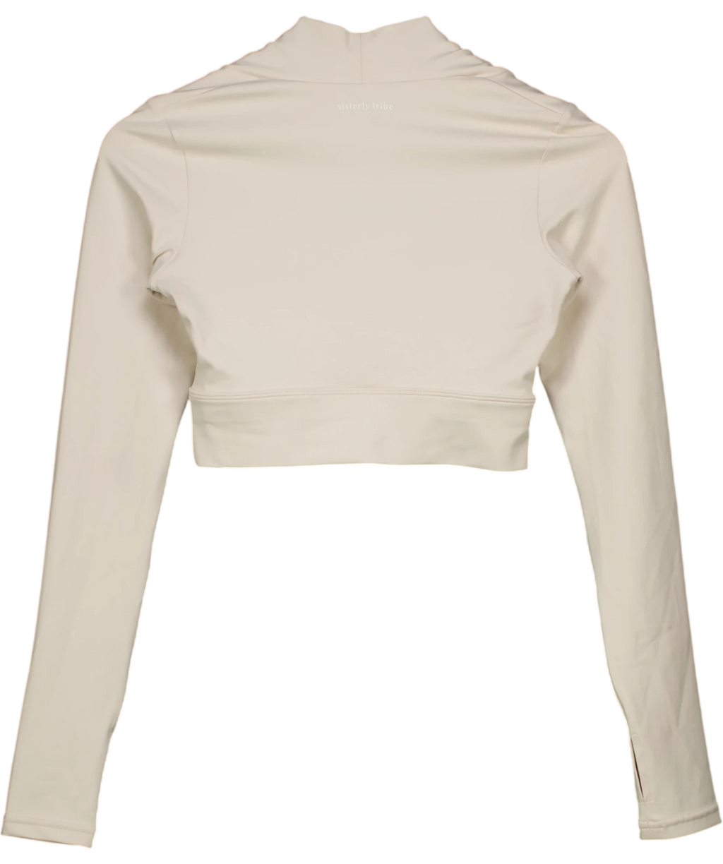 SISTERLY TRIBE Cream Colour, size UK S — back