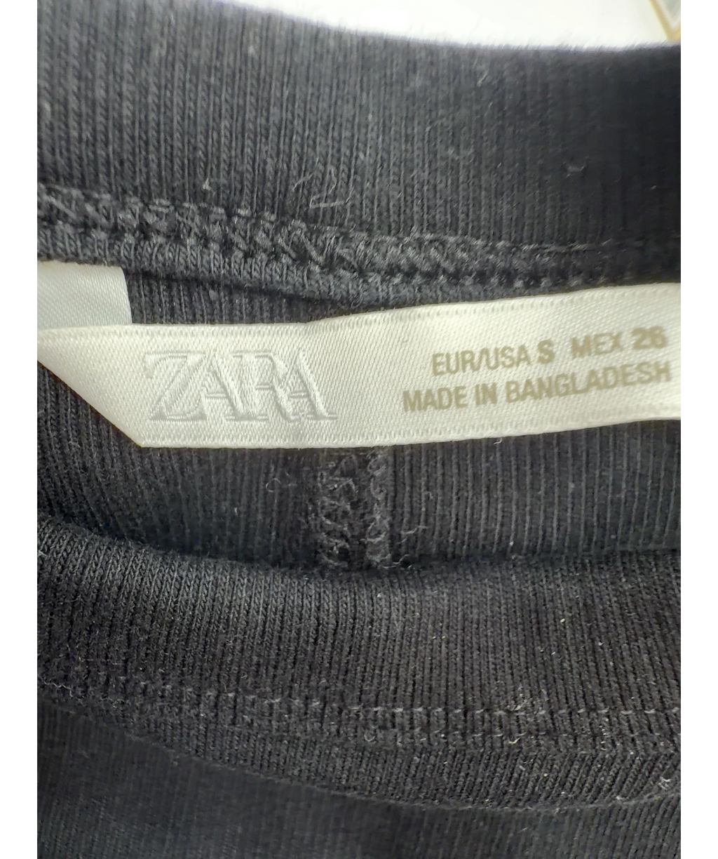 ZARA Black Colour, size UK S — detail