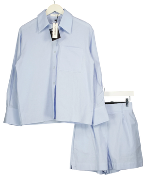 Commense Blue Chest Pocket Shirt UK XS