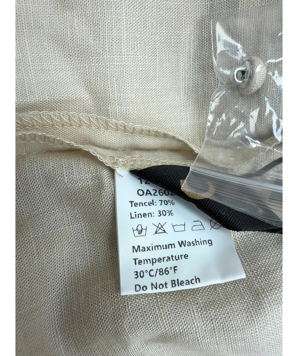 Commense Beige Colour, size UK XS — label