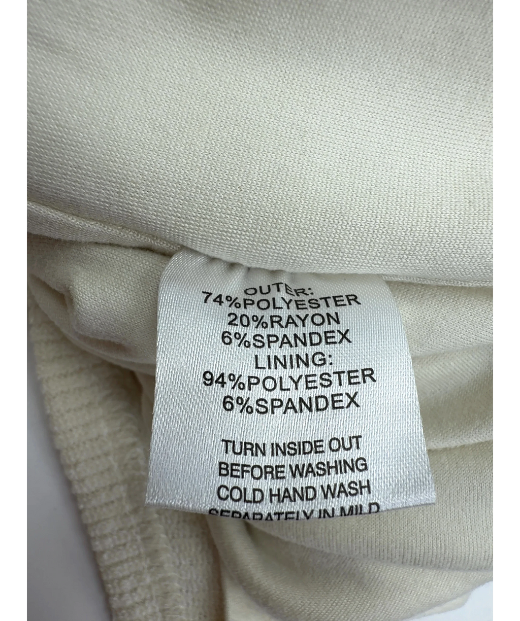 Sabo Cream Colour, size UK S — label