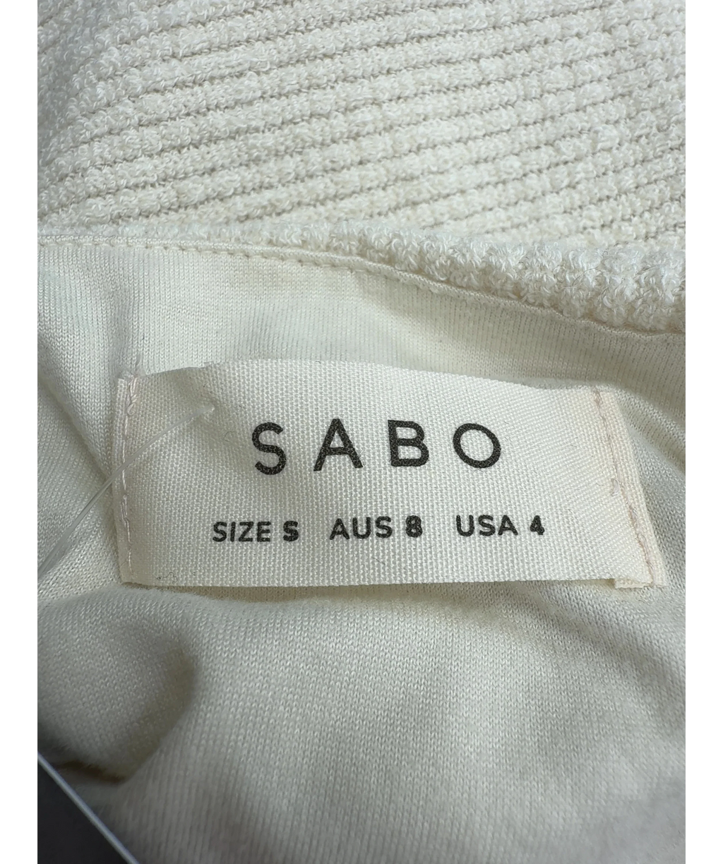 Sabo Cream Colour, size UK S — care label