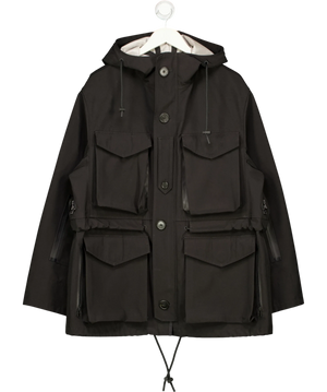 Theory Backed Tech Hooded Jacket Black UK XL