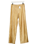 J.McLaughlin gold Carter Pants, size UK 4 — front