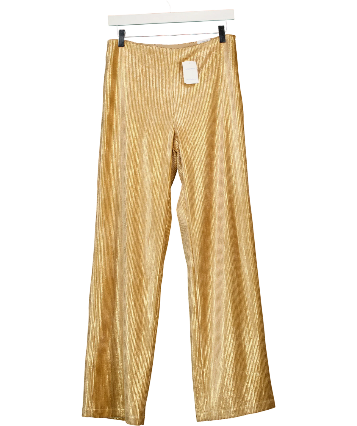 J.McLaughlin gold Carter Pants, size UK 4 — front