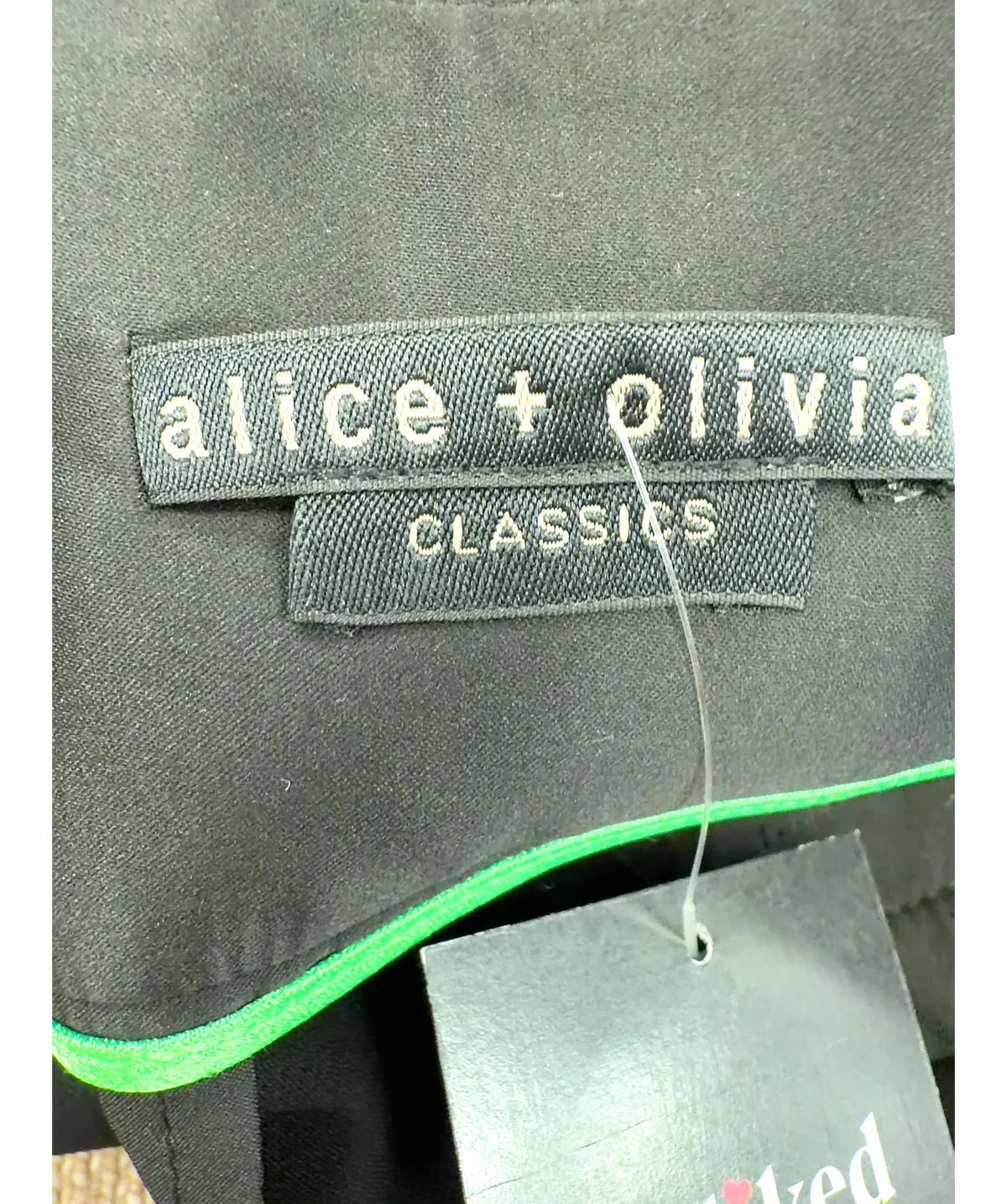 Alice + Olivia Black Colour, size UK 6 — detail