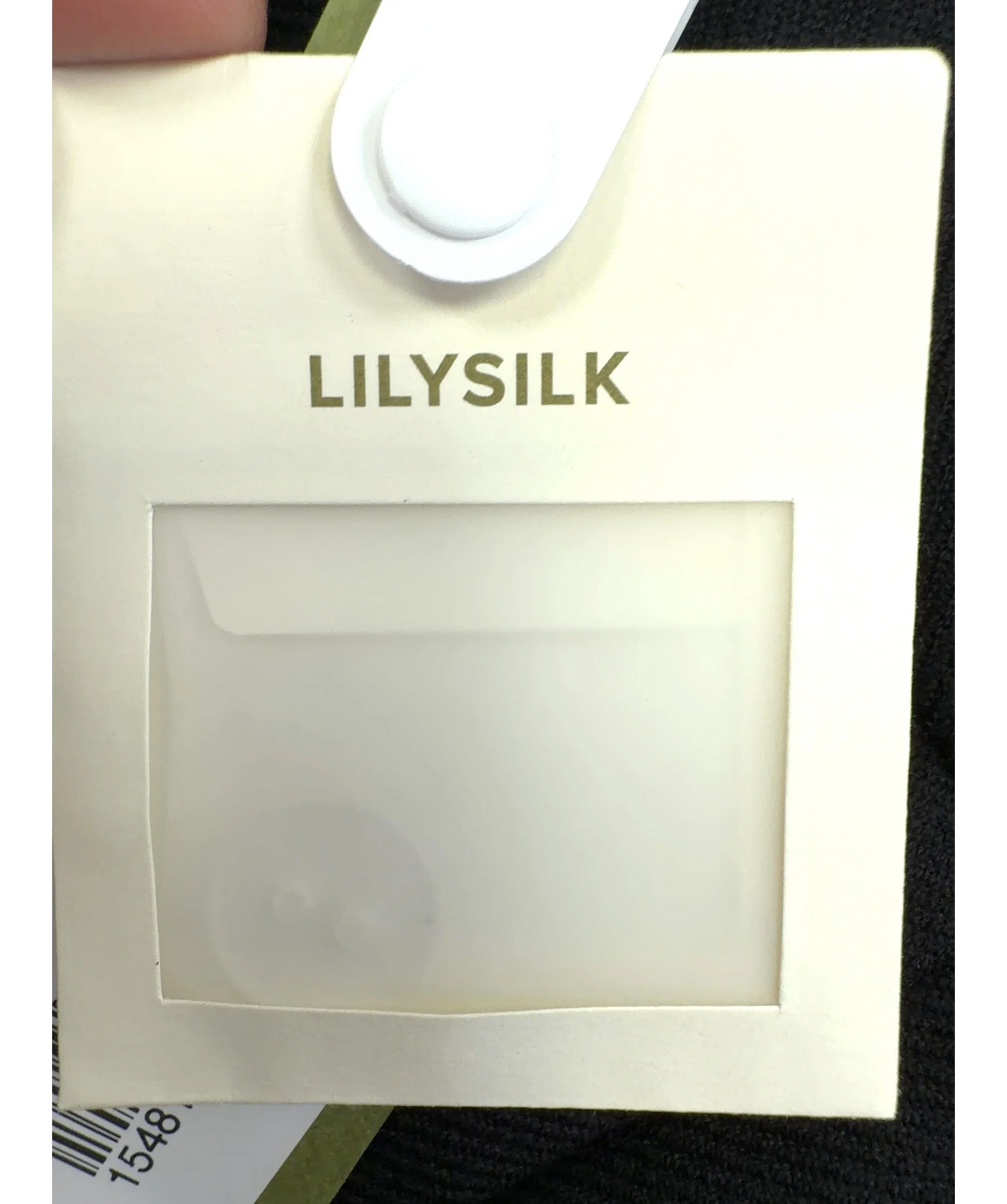 LILYSILK Black Colour, size UK 6 — detail