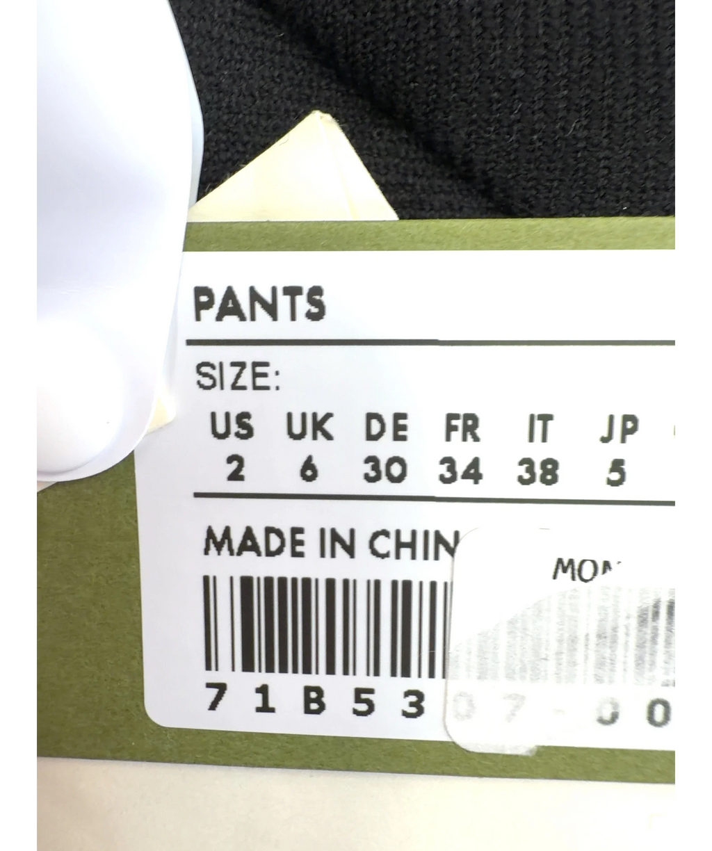 LILYSILK Black Colour, size UK 6 — care label