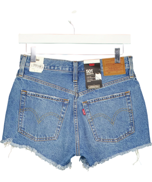 Levis 501® Original High-Rise Shorts Distressed W26
