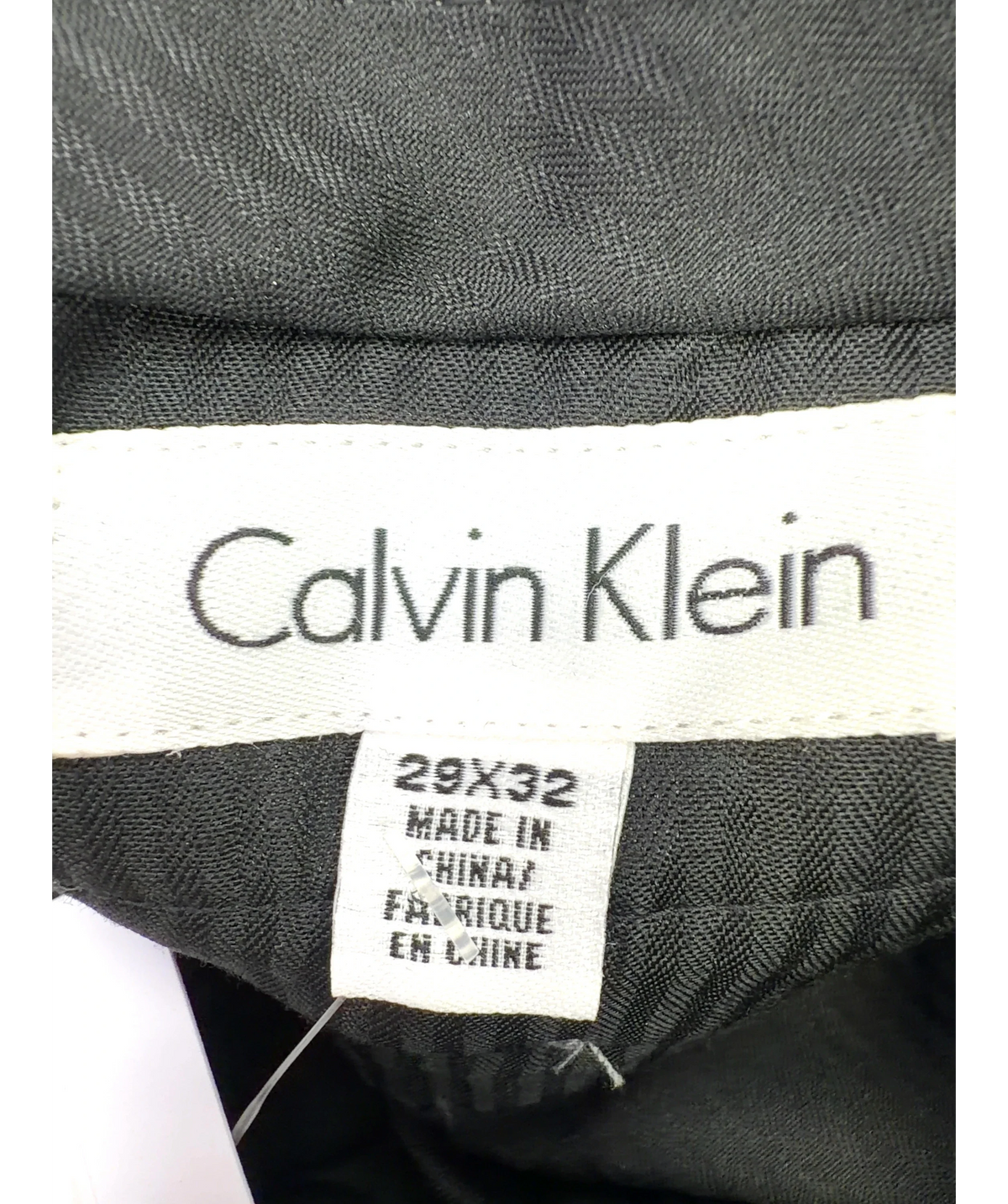 Calvin Klein grey Colour, size W29 — care label
