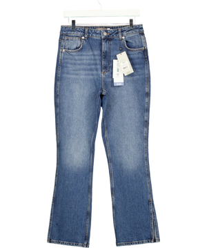 Mint Velvet La Seine Slim Leg high waist Jeans Blue UK 12