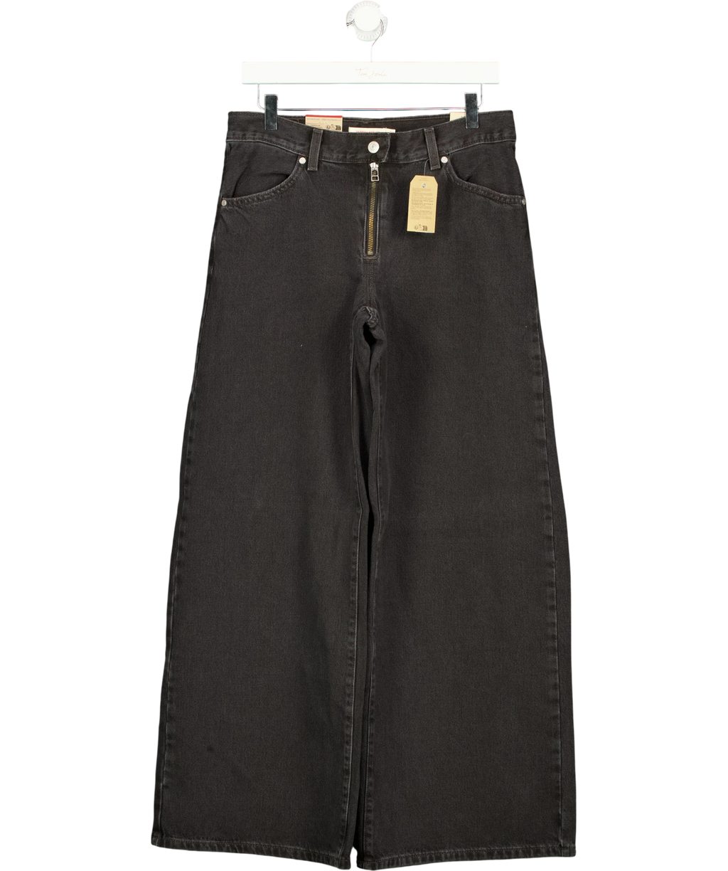 levis black 94 Baggy Wide Leg, size W28 — front