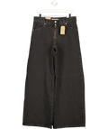 levis black 94 Baggy Wide Leg, size W28 — front