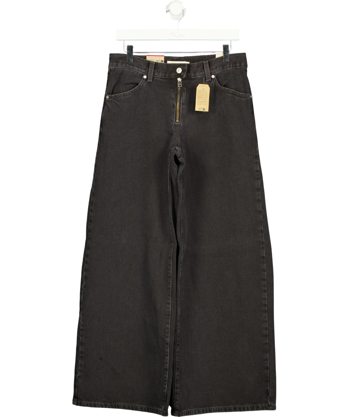 levis black 94 Baggy Wide Leg, size W28 — front