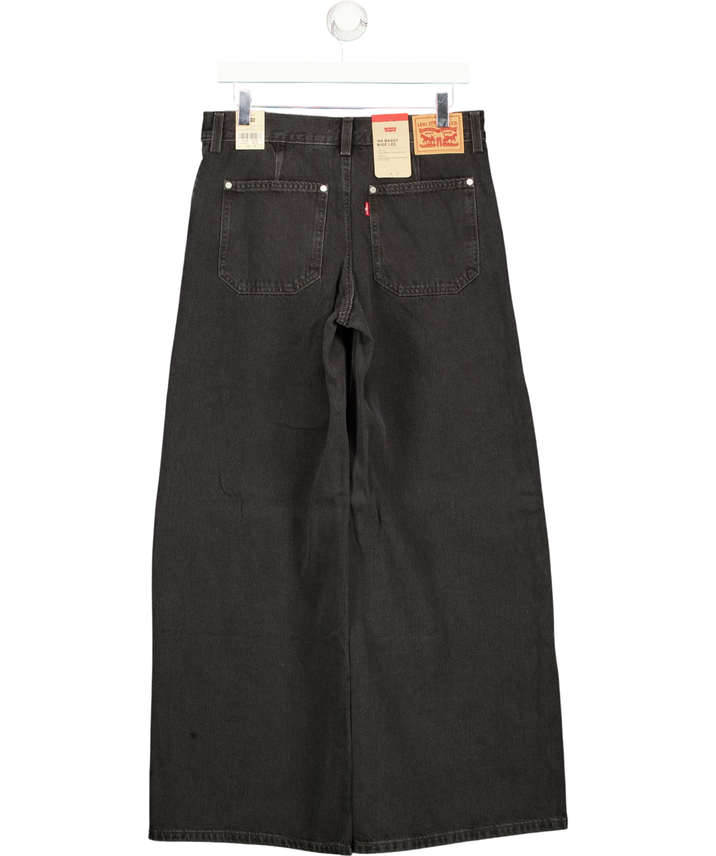 levis black 94 Baggy Wide Leg, size W28 — back