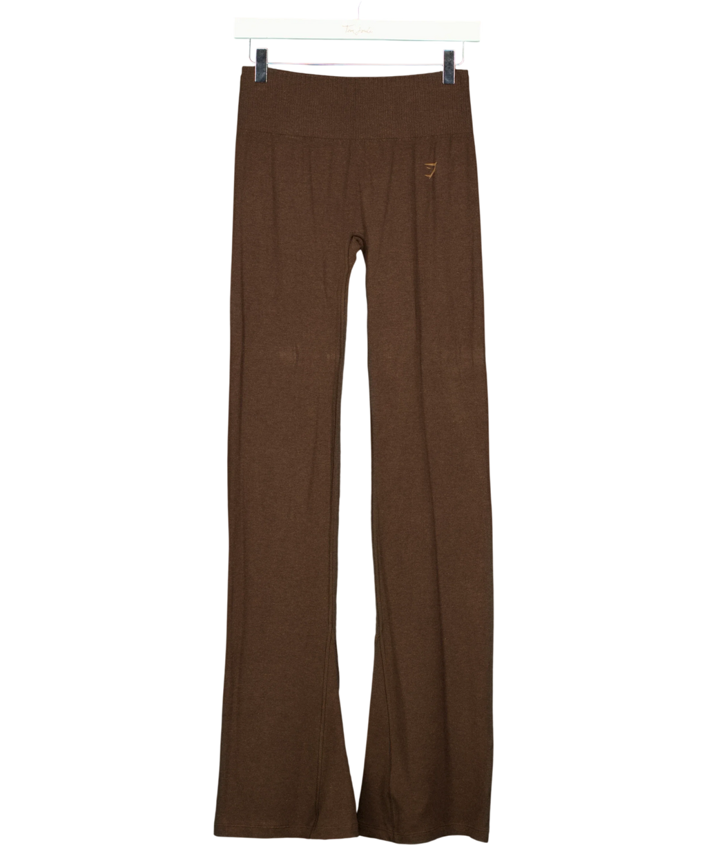 GYMSHARK Brown Colour, size UK S — front