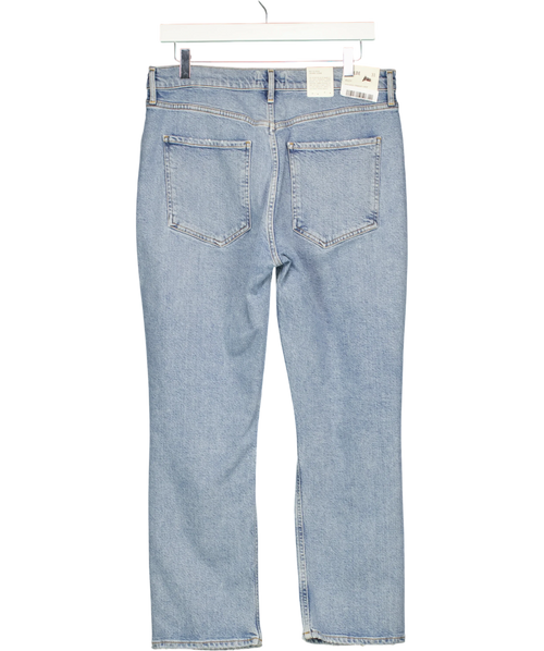 AGOLDE Blue Riley High Rise Straight Crop, size W31 — back