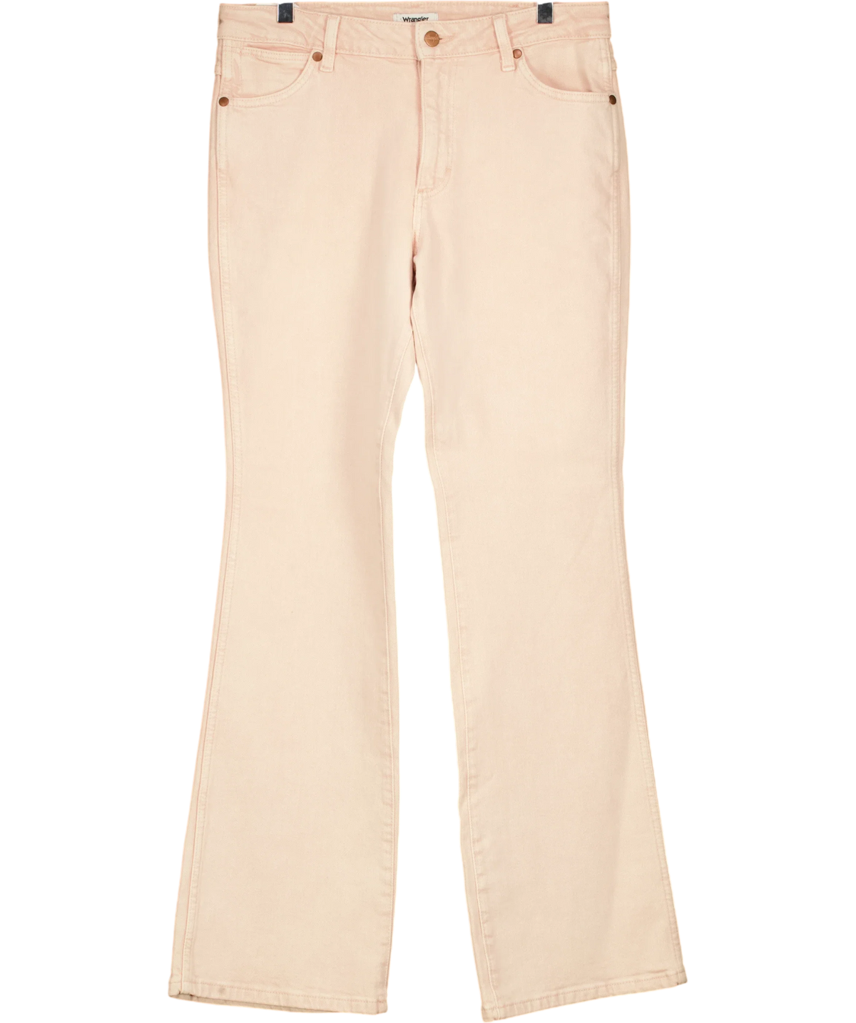 Wrangler Pink Westward 626 Mid Rise Bootcut Jeans, size W29 — front