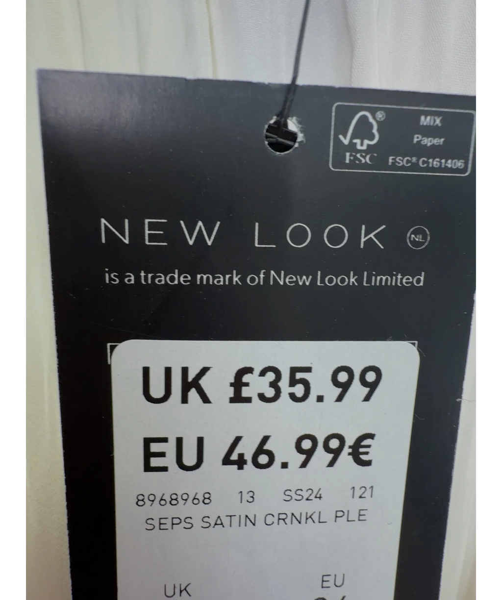 New Look Cream Colour, size UK 8 — detail