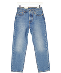 levis Blue 501 Crop Jeans, size W25 — front