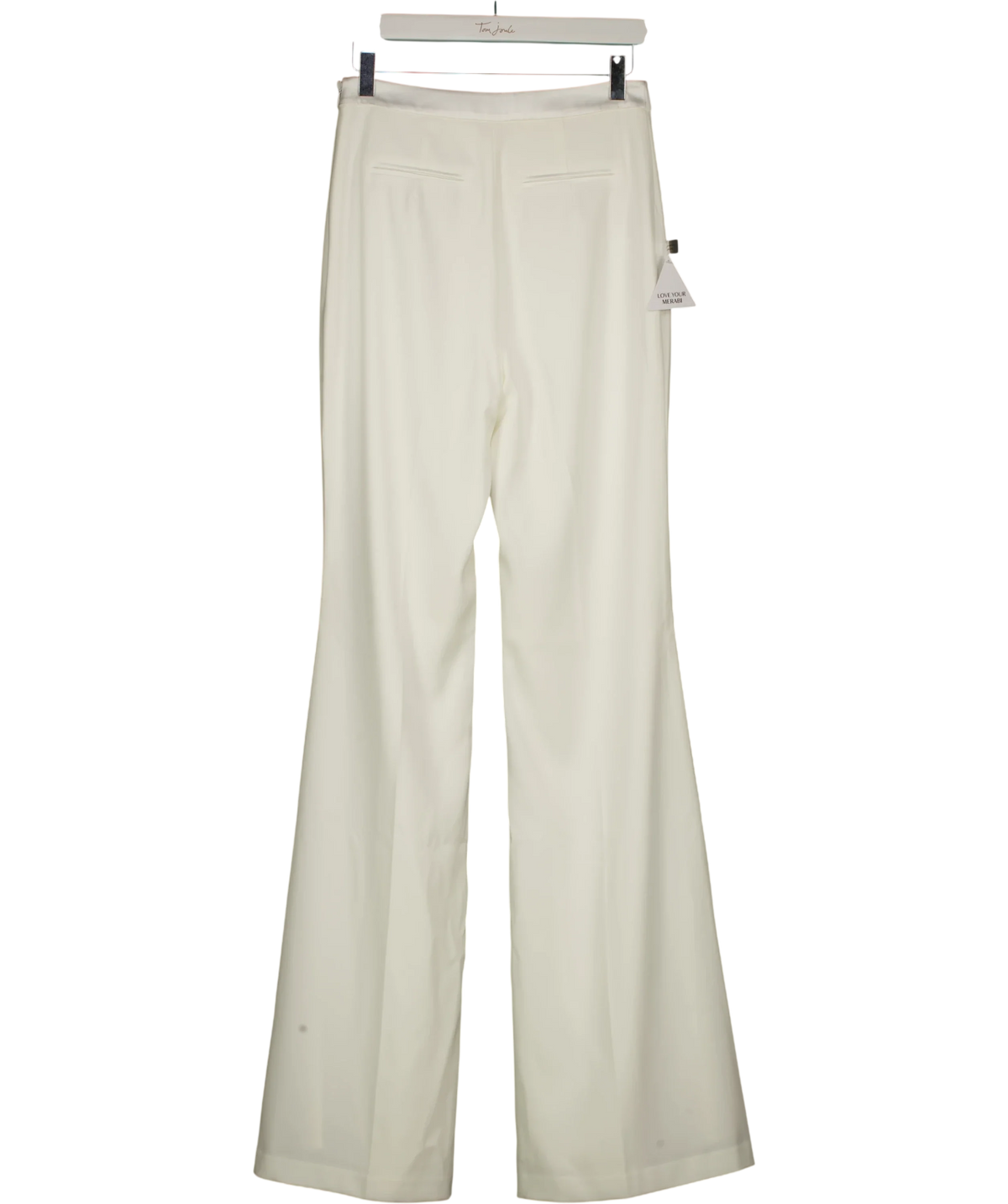 NADINE MERABI Cream Charlotte, size UK 8 — back