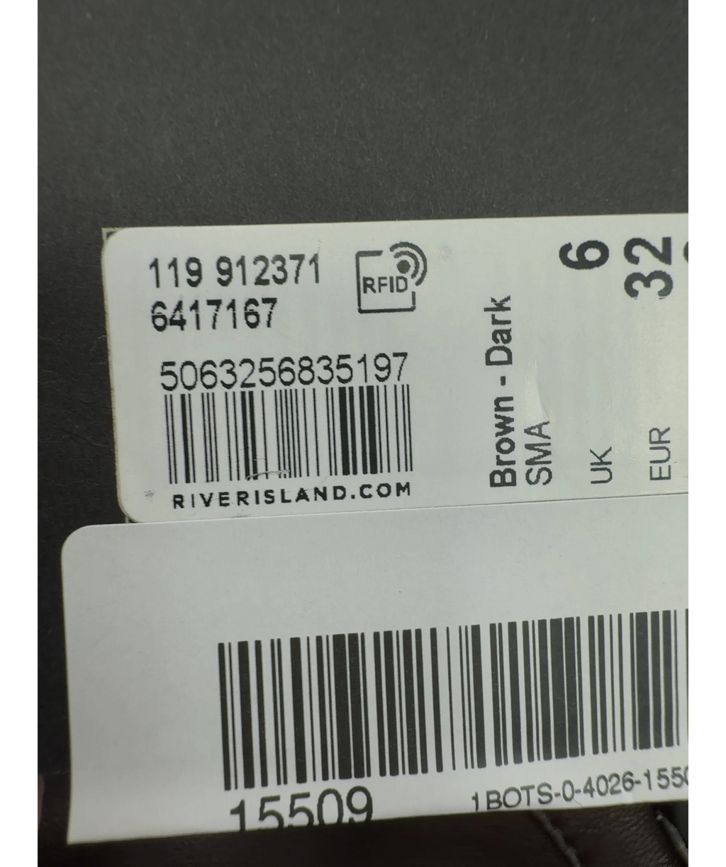 River Island Brown Colour, size UK 6 — label