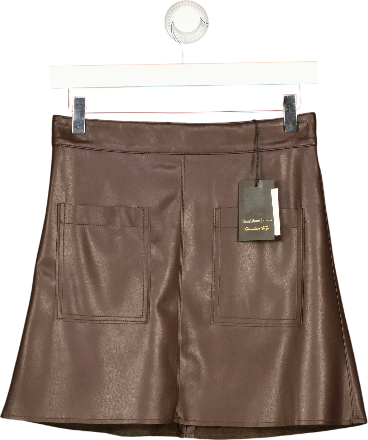 River Island Brown Colour, size UK 6 — front