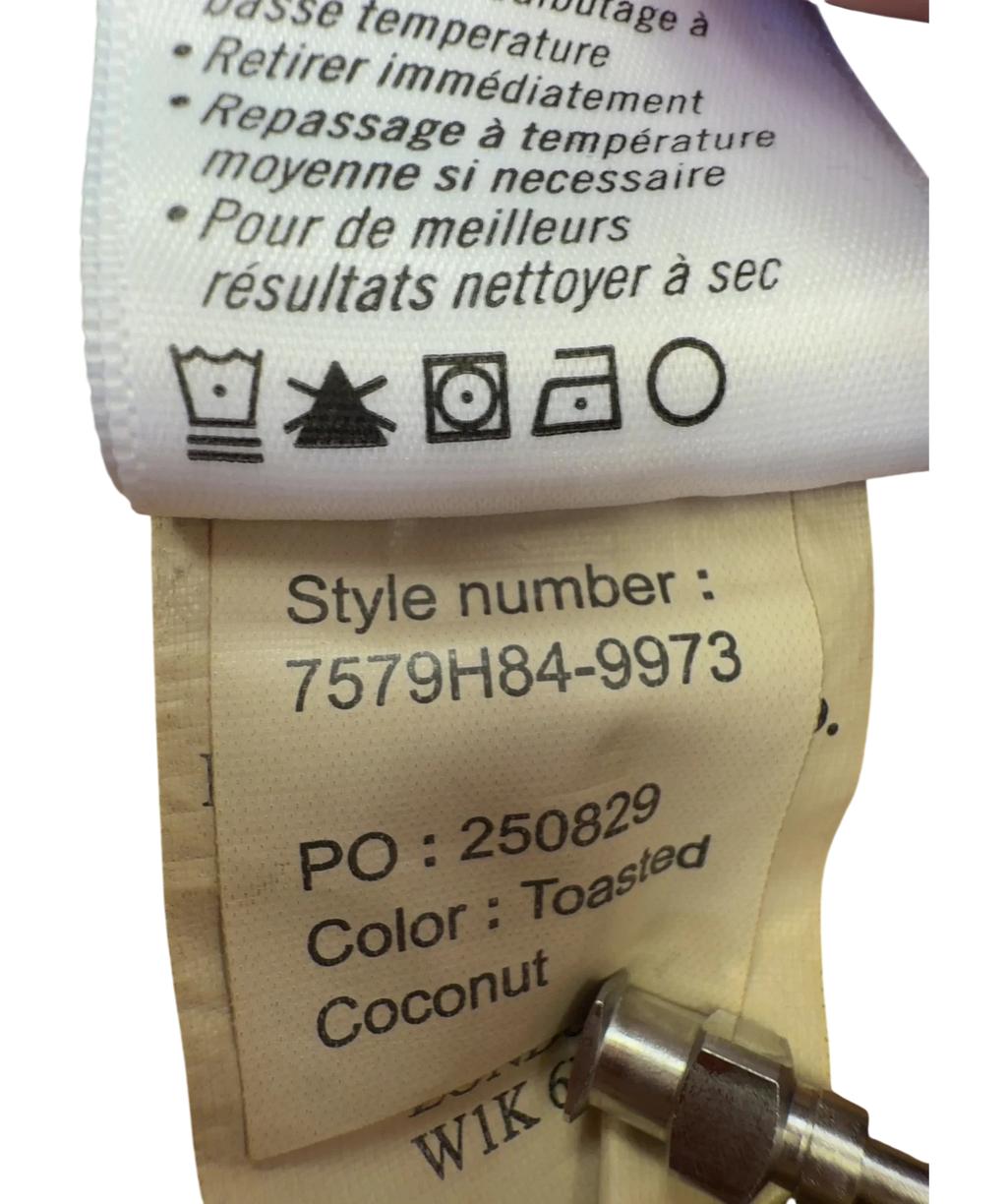 PAIGE tan Colour, size W23 — fabric detail